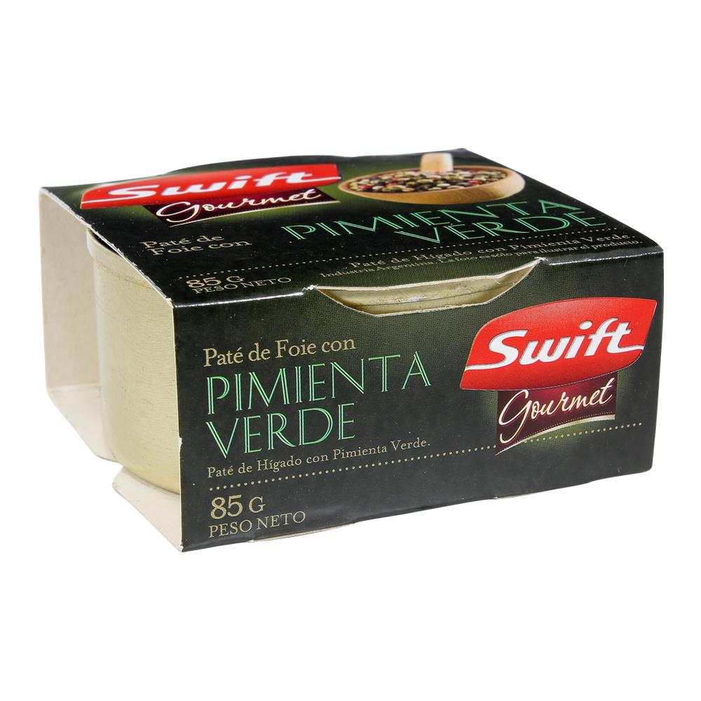 Pate De Foie Con Pimienta Verde Swift Est 85 Grm