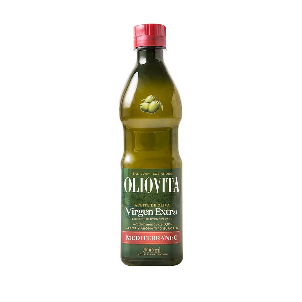 Aceite Oliva Virgen Extra OLIOVITA Mediterráneo Botella 500 Ml