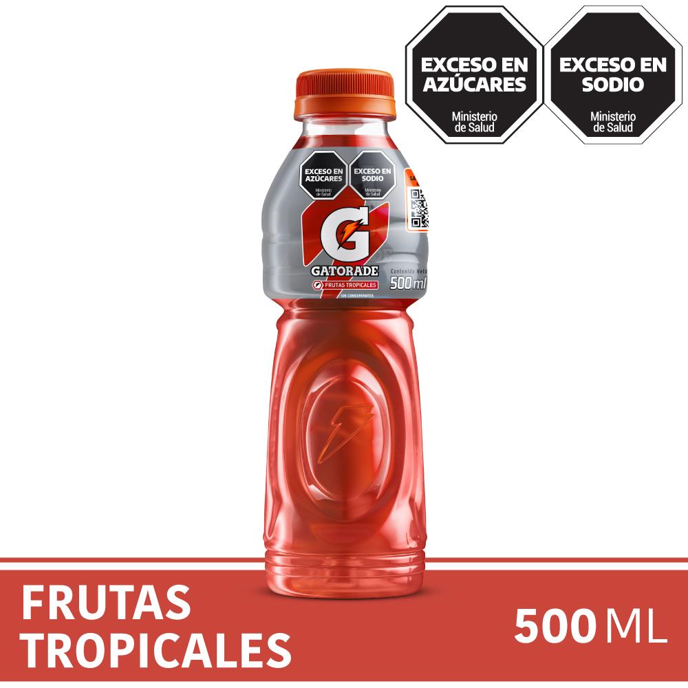 Jugo Energizante Frutas Tropicales GATORADE 500 Ml