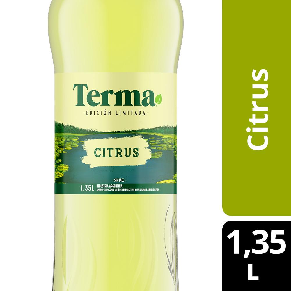 Agua Saborizada  TERMA   Citrus Botella 1.35 L