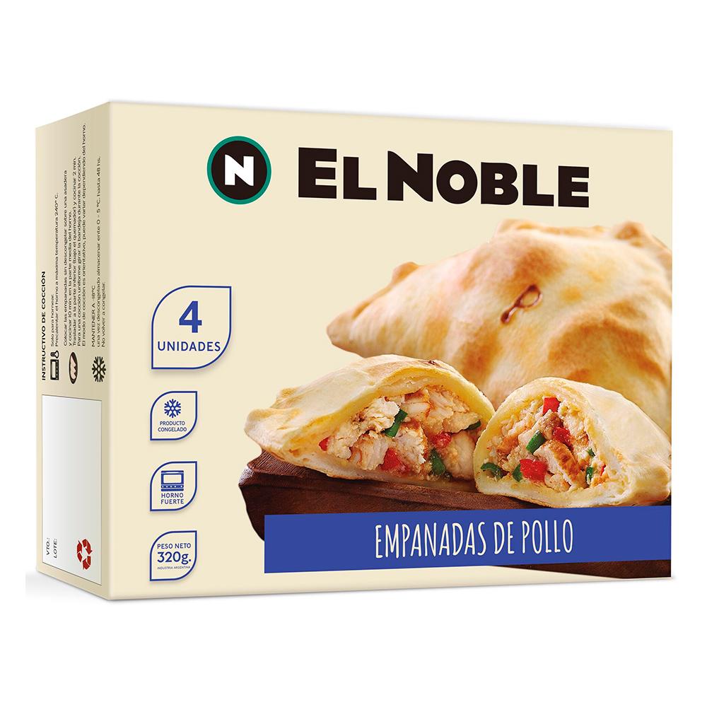 Empanadas Pollo El Noble Cja 320 Grm