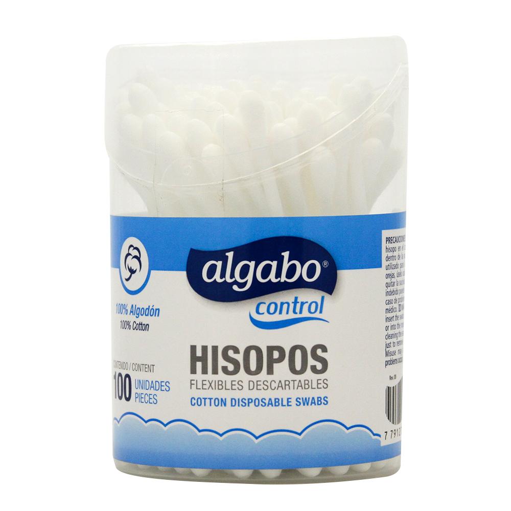 Hisopos Algodón Algabo X 100 Uni