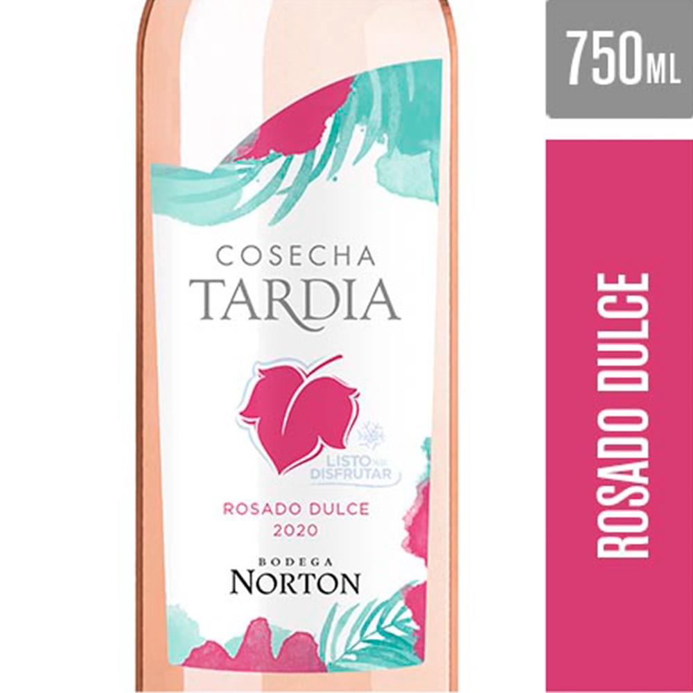 Vino Rosado Dulce NORTON Cosecha Tardía 750ml
