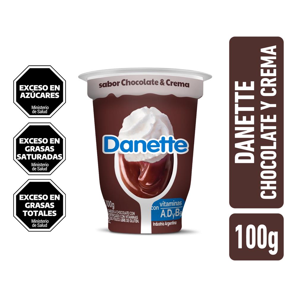 Postre Copa Chocolate Con Crema DANETTE 100gr