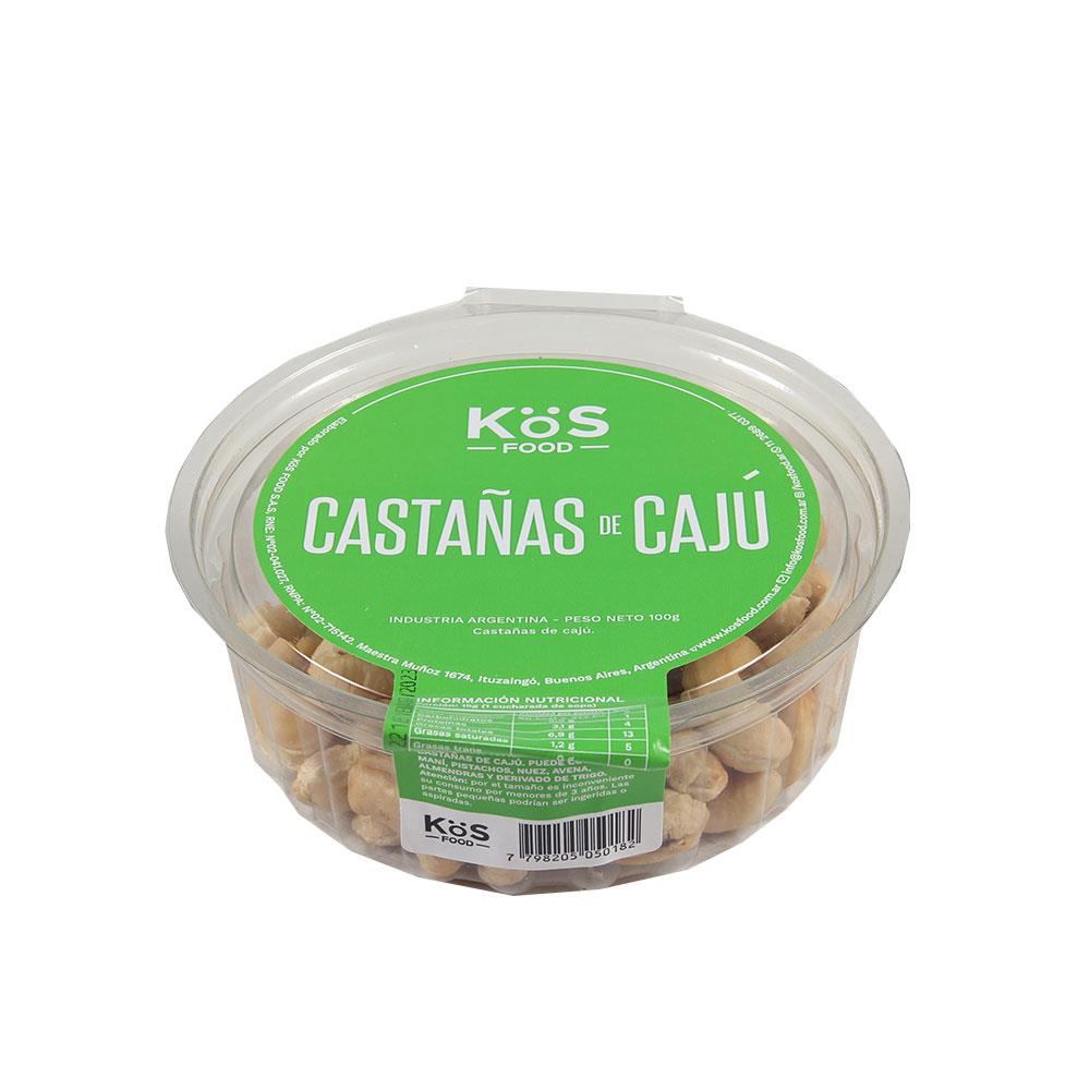 Castañas De Cajú Kos Food 100 Grm