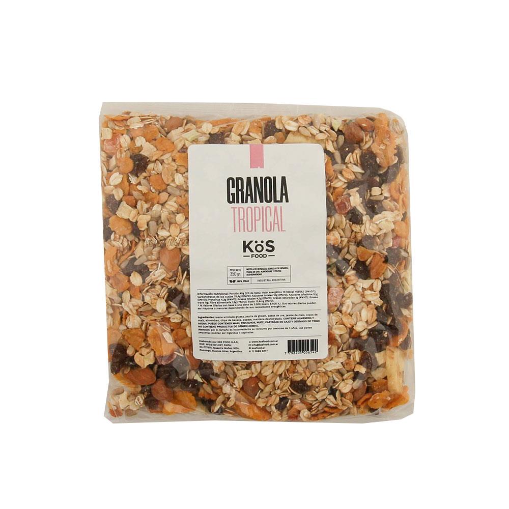 Cereal Granola Tropical Kos Food 350 Grm