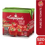 Pure De Tomate LA CAMPAGNOLA Tetrabrik 520 Gr