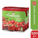 Pulpa De Tomate LA CAMPAGNOLA Tetrabrik 520 Gr