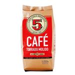 Café Molido Los 5 Hispanos Paquete 500 Gr