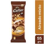 Chocolate COFLER Aireado Blanco Y Leche Tab 55 Grm