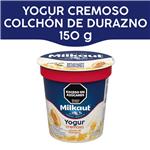 Yogur Entero MILKAUT Duraznos Colchón Frutas 150 Gr