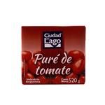 Pure De Tomate CIUDAD DEL LAGO Tetrabrik 520 Gr