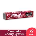 Caramelos HALLS Cherry Lyptus 25,2 Gr