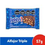 Alfajor Pepitos Chocolate 57 Gr X 1 Uni