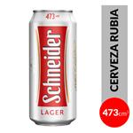 Cerveza Lager SCHNEIDER   Lata 473 Cc