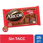 Chocolate Arcor Con Leche Tab 25 Grm