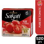 Pure De Tomate SALSATI Tetrabrik 520 Gr