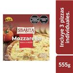 Pizzeta Muzzarella X 3 Sibarita Cja 555 Grm
