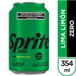 Gaseosa SPRITE Zero Lima-Limón 354 Ml