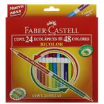 Lapices De Color Faber-Castell 24 Unidades