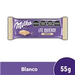 Chocolate MILKA Blanco Mensajes 55 Grs