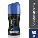 Desodorante Antitraspirante ETIQUET Blue Ice Roll-on 60 Cc