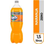 Gaseosa FANTA Sin Azúcar Naranja 1,5 Lt