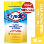 Toallitas Desinfectantes AYUDIN Aroma Limon Doy 35 Uni