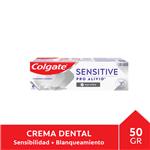 Crema Dental COLGATE Sensitive Pro-Alivio Real White 50g