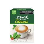 Edulcorante EQUALSWEET Stevia Caja Sobres X 100