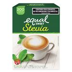 Edulcorante EQUALSWEET Stevia Caja Sobres X 200