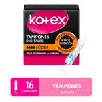 Tampones Kotex Super X16