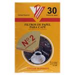 Filtro De Papel P/Cafe Nº2 X 30 Unid . . .