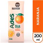 ADES Soja + Jugo De Naranja 200 Ml