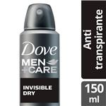Desodorante Antitranspirante DOVE Men Men Care Invisible Dry 150 Ml