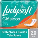 Protectores Diarios LADYSOFT Clásicos 20 Unidades