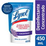 Lysol Desinfectante Concentrado Multi-Superficies Repuesto Lavanda 450ml