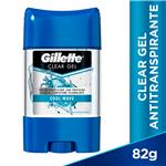 Antitranspirante Gillette Cool Wave Clear Gel 82 G