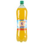 Agua Saborizada Con Gas CELLIER Naranja Y Durazno Botella 1.5 L
