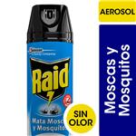 Insecticida RAID Mata Moscas Y Mosquitos Sin Olor En Aerosol 360cc