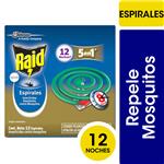 Insecticida RAID Repele Mosquitos En Espiral 12un