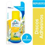 Discos Adhesivos Inodoro GLADE Limón Refrescante Repuesto 38gr