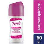 Desodorante Antitraspirante HINDS  Flowers  Roll-on 60 Cc