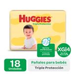 Pañal HUGGIES Triple Protección Xgx18