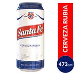 Cerveza Blonde SANTA FE   Lata 473 Cc