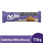 Galletitas Dulces Rellenas De Chocolate MILKA Mousse 116g