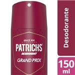 Desodorante Patrichs Grand Prix En Aerosol 150 Ml