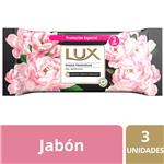 Jabón En Barra Lux Rosas Francesas 3x125 G