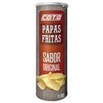 Papas Fritas En Tubo COTO Sabor Original 160gr