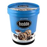 Helado Cookies/Cream Freddo Pot 375 Grm